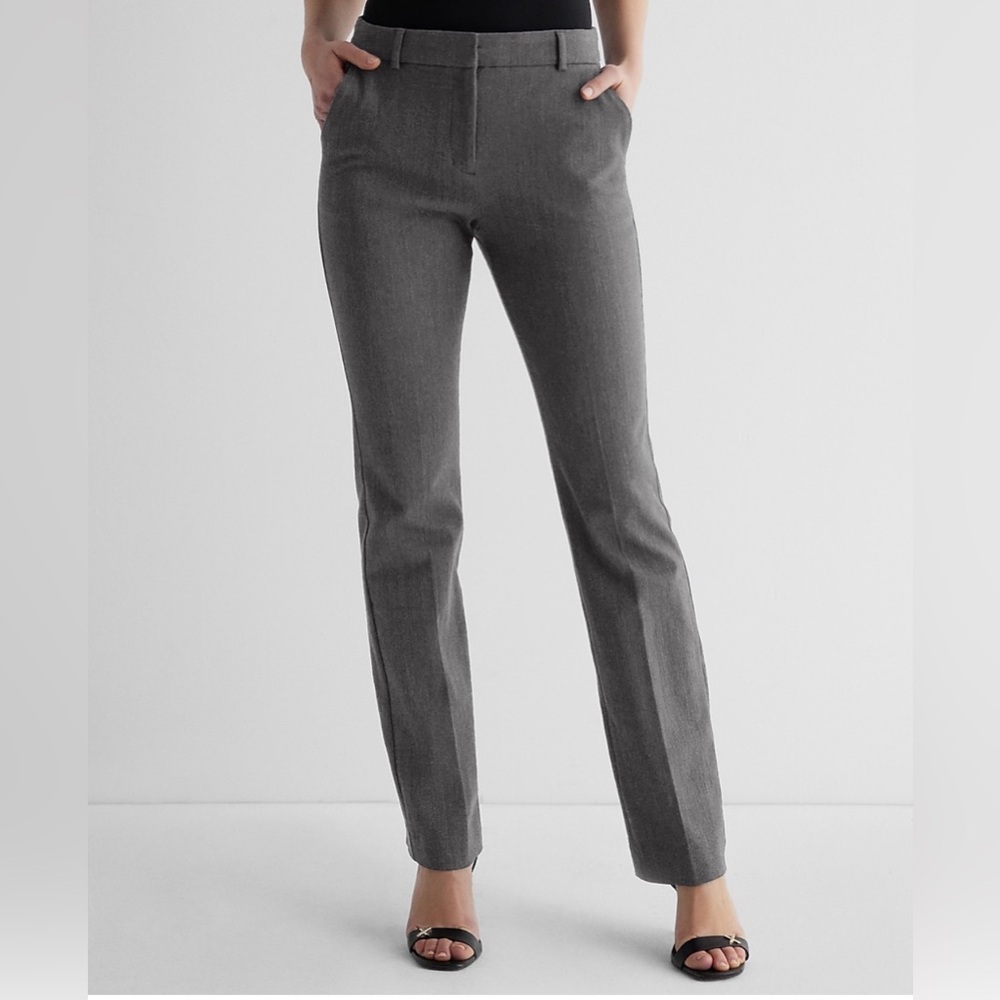 Express Editor Low Rise Boot Cut Pants